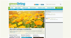 Desktop Screenshot of magazine.greenlivingonline.com